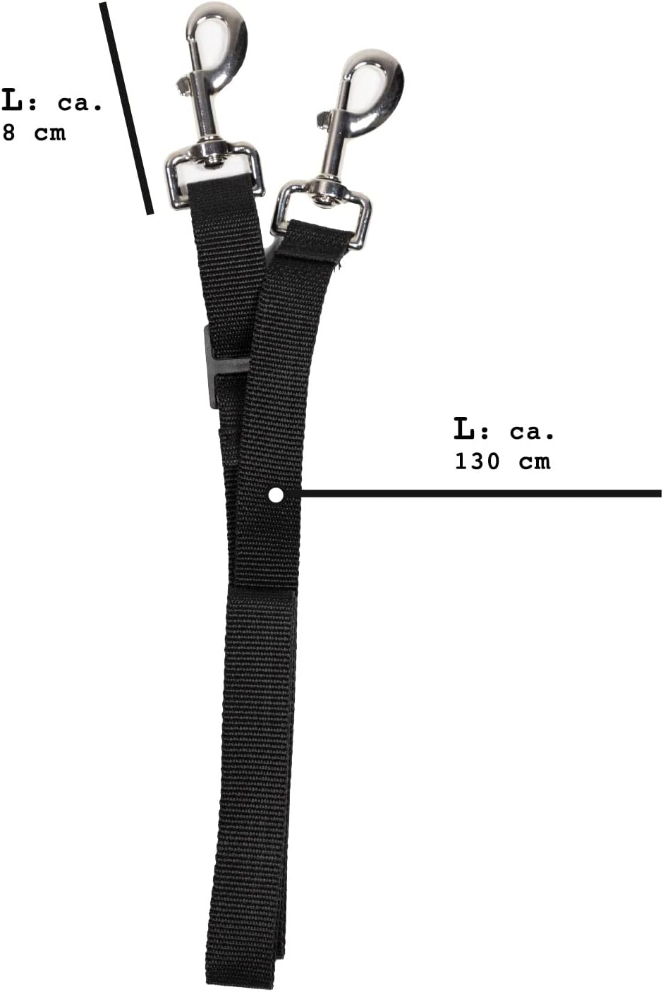 Guinzaglio per Bicicletta con Distanziatore per Cani – Supporto Sicuro sotto Reggisella – Regolabile per Cani di Tutte le Taglie Facile da Installare