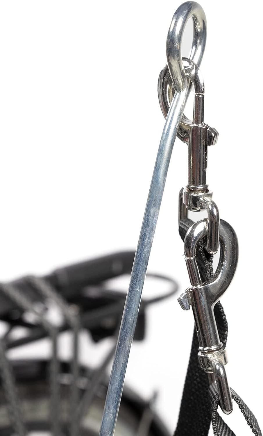 Guinzaglio per Bicicletta con Distanziatore per Cani – Supporto Sicuro sotto Reggisella – Regolabile per Cani di Tutte le Taglie Facile da Installare