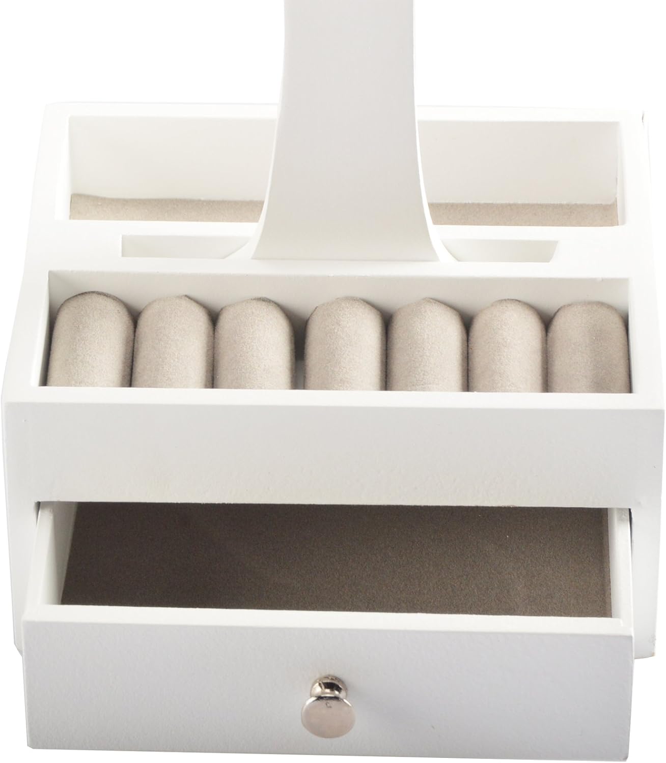 Portagioie ad Albero Removibile Organizer Elegante per Gioielli e Accessori - Design Salvaspazio