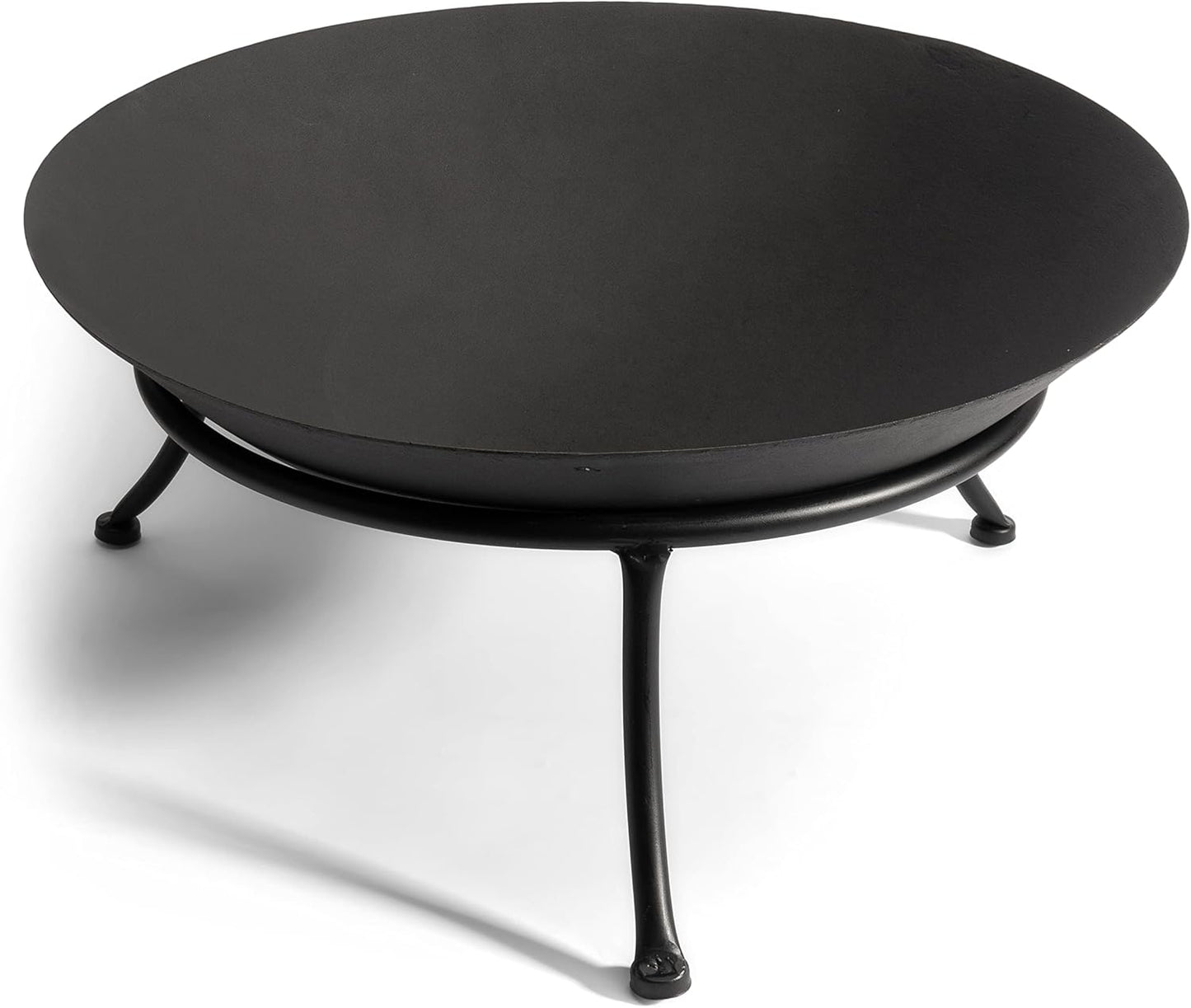 Braciere da Giardino in Acciaio Ø47 cm | Rustico e Portatile |Perfetto per Campeggio e Terrazza