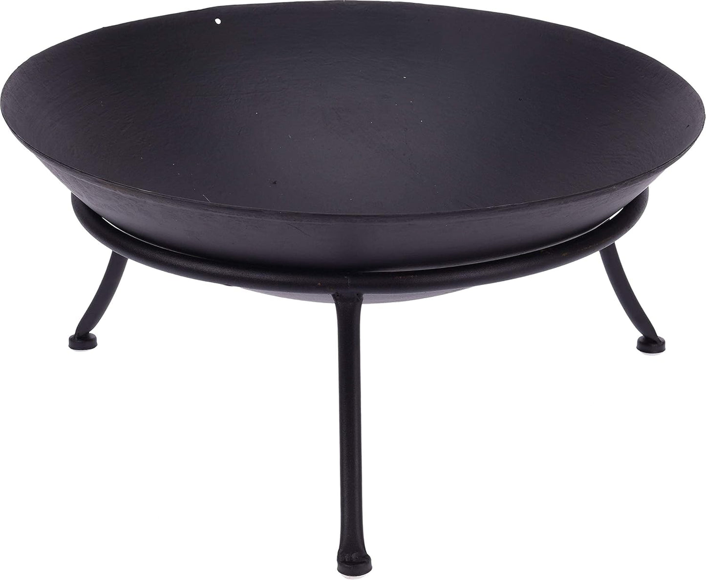 Braciere da Giardino in Acciaio Ø47 cm | Rustico e Portatile |Perfetto per Campeggio e Terrazza