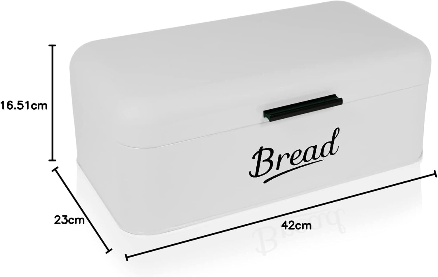 Contenitore per Pane in Metallo Freschezza e Design in Cucina 3 Colori di Stile per una Cucina