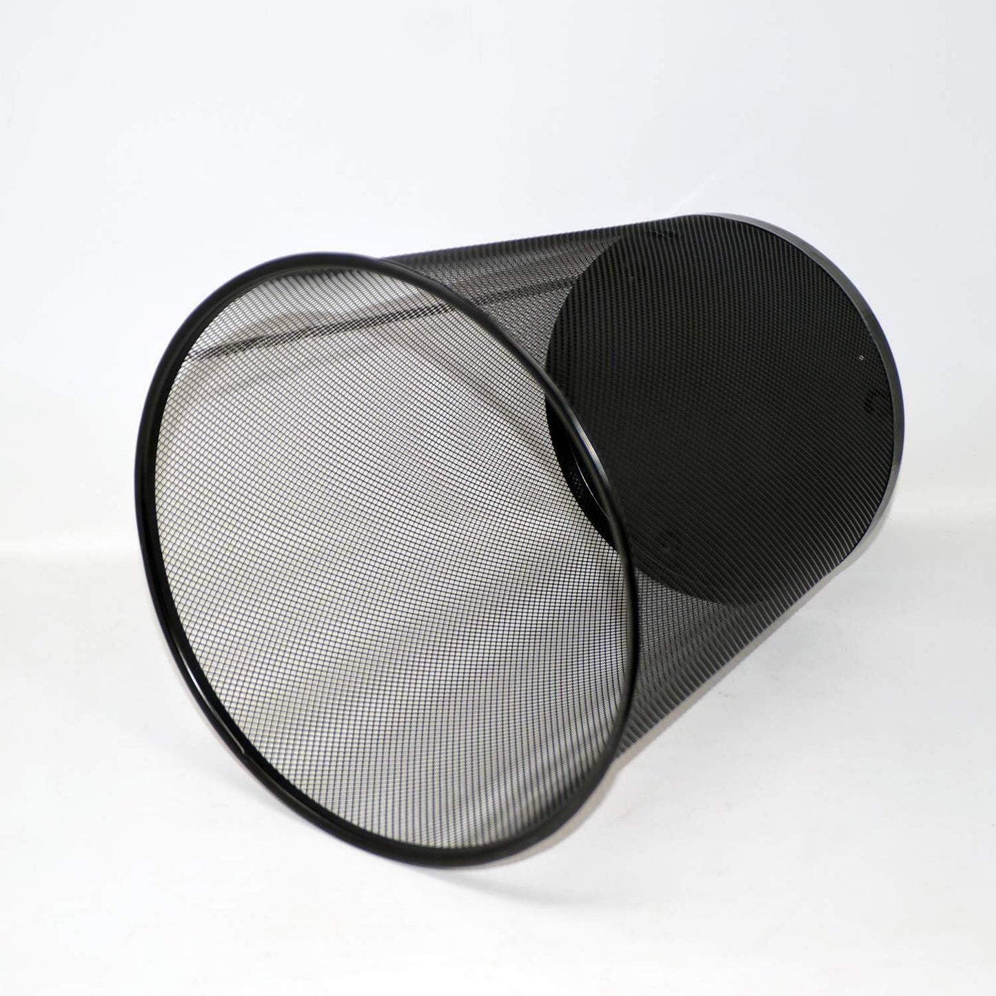 Gettacarte in Metallo da 19L – Pattumiera da Ufficio Ø29,5 cm x 35 cm – Colore Nero o Argento