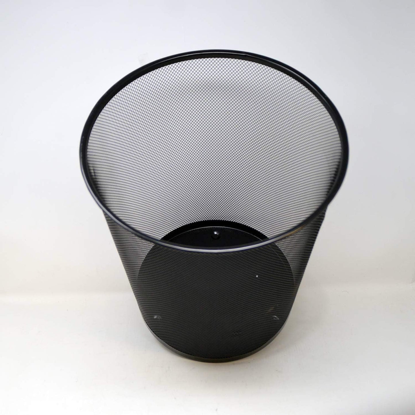 Gettacarte in Metallo da 19L – Pattumiera da Ufficio Ø29,5 cm x 35 cm – Colore Nero o Argento