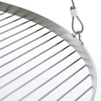 Griglia Rotonda in Acciaio Inox con Gancio – Alta Qualità per Barbecue e Griglia Girevole 4 Misure 50/60/70/80cm